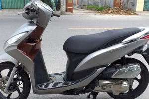 Chiếc xe được ‘ráp’ biển số, khung và máy từ 2 xe khác, công an tìm chủ sở hữu