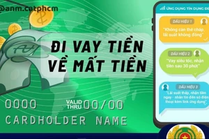 Cảnh giác việc vay tiền trực tuyến, bị gán nợ, đe doạ đòi nợ