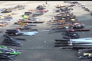 Công an TP.HCM thu gom 103 khẩu súng, hàng ngàn viên đạn trong năm 2023