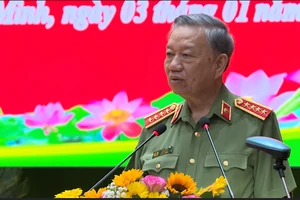 Đại tướng Tô Lâm điểm lại các kết quả nổi bật của Công an TP.HCM trong năm 2023