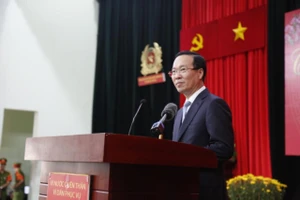 Chủ tịch nước Võ Văn Thưởng thăm, chúc tết Phòng Cảnh sát PCCC&CNCH,Công an TP HCM.