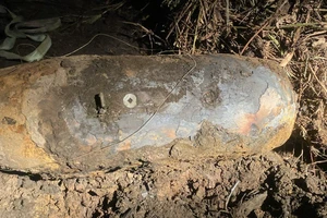 Phát hiện bom khủng, nặng 350kg khi san lấp đất ở Bình Chánh