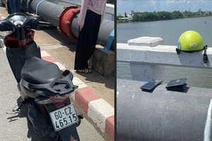 Người đàn ông bỏ lại xe Vision biển số Đồng Nai, ví… rồi nhảy cầu Bình Phước