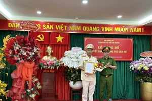 Công an TP.HCM có tân Trưởng Phòng Cảnh sát Hình sự