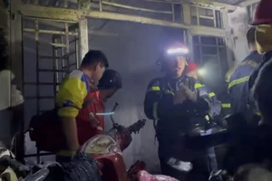 Cháy nhà ở quận 12, một phụ nữ tử vong