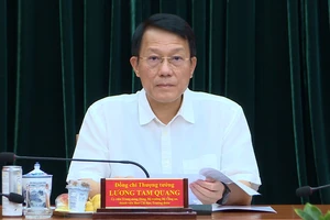 Bộ trưởng Lương Tam Quang có buổi làm việc với Thành ủy TP.HCM về xây dựng đề án 354