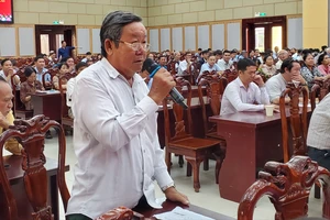 Bình Chánh: Cử tri kêu khổ vì dự án liên quan đến bà Trương Mỹ Lan 'treo' 27 năm