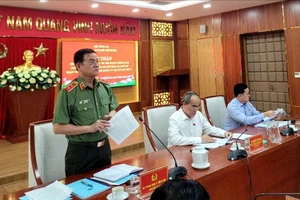 Công an TP.HCM cùng bàn chuyện có trực thăng chữa cháy