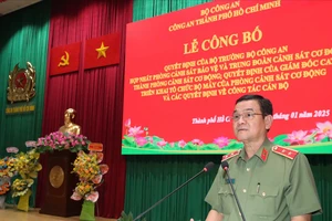 Công an TP.HCM hợp nhất hai đơn vị thành một phòng