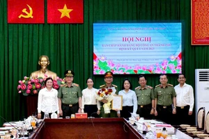 Đại tá Trần Hồng Minh được chỉ định làm Ủy viên Ban Thường vụ Đảng ủy Công an TP.HCM