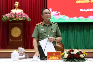 Thứ trưởng Bộ Công an kiểm tra công tác đảm bảo an ninh dịp 30-4