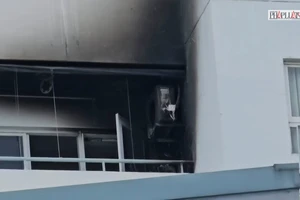 Cháy cục nóng máy lạnh tại chung cư ở Tân Phú, cư dân hoảng loạn