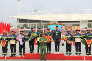 Công an TP.HCM giành giải Nhì toàn đoàn tại Hội thi thể thao nghiệp vụ PCCC và CNCH 2025