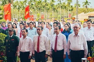 TP.HCM tưởng niệm 84 năm ngày hy sinh các lãnh đạo Đảng tại Ngã Ba Giồng