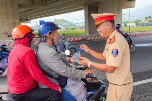 CSGT Công an TP.HCM tăng cường đảm bảo an toàn giao thông dịp lễ Quốc khánh 2-9