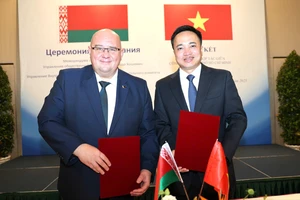 Trung tướng Mai Hoàng chủ trì lễ ký kết hợp tác giữa Công an TP.HCM và Bộ Nội vụ Belarus