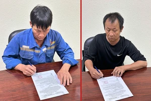 2 thuyền trưởng chở 14 thuyền viên di đánh cá ở vùng biển nước ngoài bị bắt vì xuất cảnh trái phép