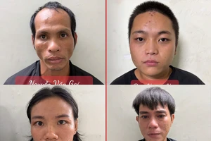 Bắt 4 người cướp xe, đánh người lang thang dưới gầm cầu Bình Lợi