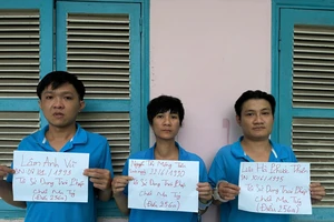 3 người 'tái nghiện' đã bị Công an xã Đông Thạnh khởi tố, bắt giam