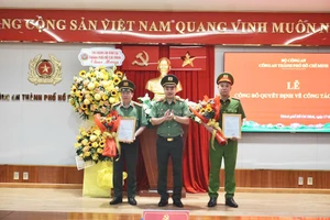 Thượng tá Nguyễn Thành Hưng giữ chức Phó Giám đốc Công an TP.HCM