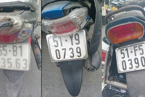 Công an TP.HCM tìm chủ sở hữu 4 xe máy liên quan vụ án ma túy
