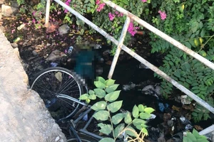 TP.HCM: Phát hiện người đàn ông chết cạnh xe đạp dưới kênh