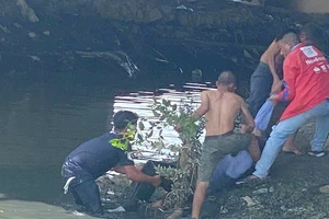 Cứu 1 cụ ông nhảy cầu Nguyễn Tri Phương tự tử