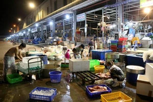 Chợ đầu mối Bình Điền hoạt động trở lại