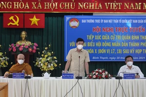 Cử tri Bình Thạnh đề xuất 4 phương án TP.HCM cần làm sau cao điểm dịch bệnh