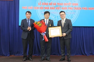 Ông Trần Trọng Dũng làm PCT Hội nhà báo Việt Nam phụ trách phía Nam