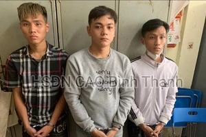 3 thanh niên giật túi xách làm nạn nhân ngã xuống đường ở Bình Thạnh đã bị bắt