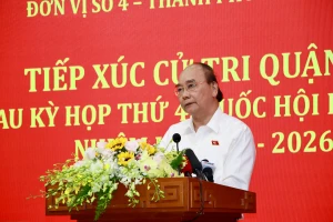 Chủ tịch nước: ‘Xây dựng đất nước, bảo vệ tốt nhất quyền lợi người dân’