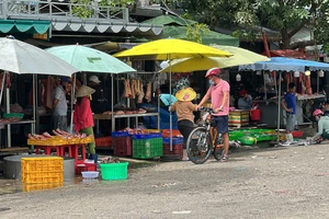 Khu vực chợ Đầu mối nông sản thực phẩm Hóc Môn thông thoáng hơn