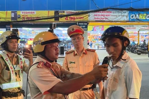 Phòng CSGT TP.HCM: Xử lý nồng độ cồn không vùng cấm, không ngoại lệ