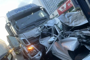 Tai nạn liên hoàn trên quốc lộ 1