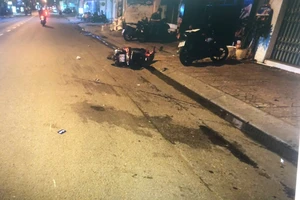 Công an truy tìm 1 người chạy xe máy rời khỏi hiện trường vụ tai nạn giao thông