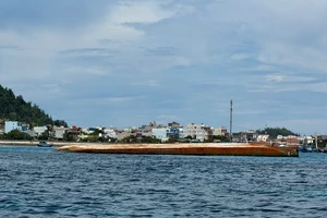 Vẫn chưa trục vớt tàu kéo vụ chìm sà lan làm 9 người chết và mất tích ở Lý Sơn hồi tháng 4-2024