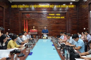 Quảng Ngãi: Họp báo thông tin về giá đất đền bù, tái định cư tại dự án đập dâng sông Trà Khúc