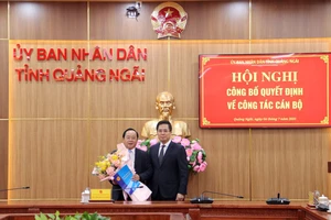 Ông Nguyễn Văn Điệu làm Chánh Thanh tra tỉnh Quảng Ngãi