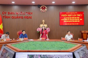 Quảng Ngãi họp Ban Chỉ đạo giải phóng mặt bằng dự án đường sắt tốc độ cao