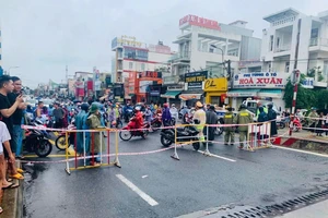 Quảng Ngãi: Cấm lưu thông qua cầu Châu Ổ trên Quốc lộ 1A