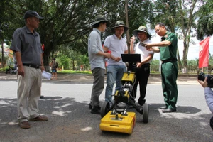 Chuyên gia Đại học Quốc gia TP.HCM dùng công nghệ cao tìm hài cốt liệt sĩ