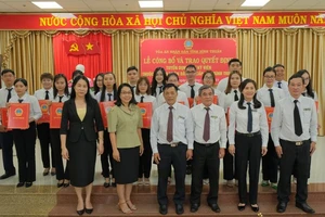 Bình Thuận có thêm 18 thư ký tòa án