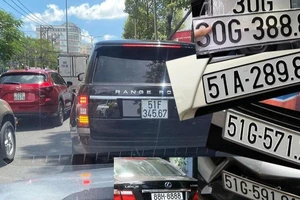 Từ 1-7, bắt đầu thí điểm đấu giá biển số xe ô tô 