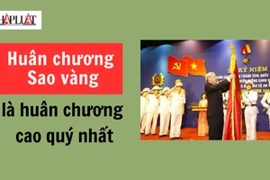 Huân chương Sao vàng là huân chương cao quý nhất của nước Cộng hòa Xã hội chủ nghĩa Việt Nam
