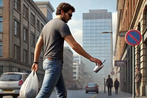 Uống ly nước mía rồi vứt luôn ra đường có thể bị phạt đến 2 triệu đồng