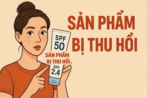 Kem chống nắng chỉ số SPF 50 trên nhãn nhưng thực chất chỉ 2,4: Là hàng giả!
