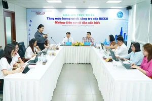 Đang giao lưu trực tuyến: Tăng mức lương cơ sở, quyền lợi BHXH thay đổi ra sao?