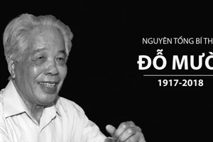 Quốc tang nguyên Tổng Bí thư Đỗ Mười trong hai ngày 6 và 7-10