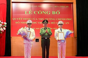 Bộ Công an có thêm 2 thứ trưởng